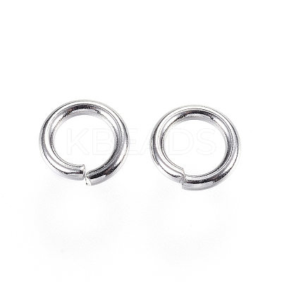 Non-Tarnish 304 Stainless Steel Open Jump Rings LS-X-STAS-D448-093P-8mm-1