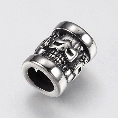 304 Stainless Steel Beads LS-X-STAS-F144-045AS-1