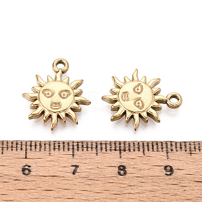 304 Stainless Steel Pendants STAS-T067-73G-1