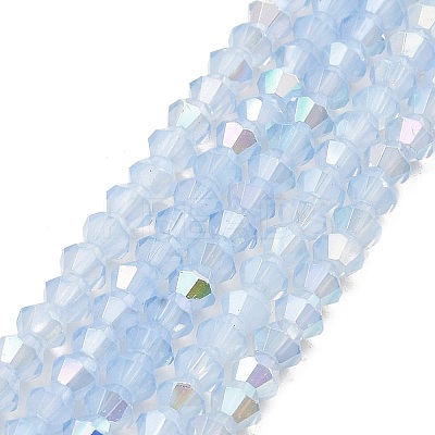 Baking Paint Glass Beads Strands DGLA-F029-J2mm-A-1