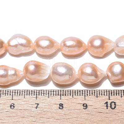 Natural Cultured Freshwater Pearl Beads Strands PEAR-N014-08D-01-1