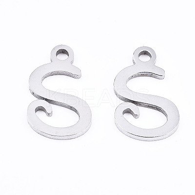 Non-Tarnish 201 Stainless Steel Charms LS-STAS-T044-217P-S-1