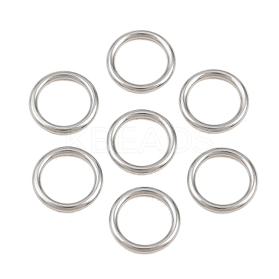 304 Stainless Steel Closed Jump Rings STAS-G393-06P-15-1
