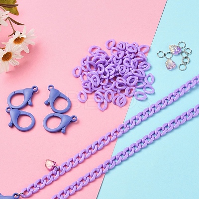 DIY Masks Chains Making Kits DIY-YW0002-74B-1