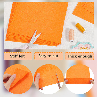 15Pcs Felt Non Woven Fabric DIY-SP0003-93N-1