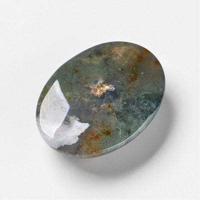 Natural Moss Agate Cabochons G-F296-09-22x30mm-1