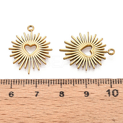 Ion Plating(IP) 304 Stainless Steel Pendants STAS-I671-01G-1