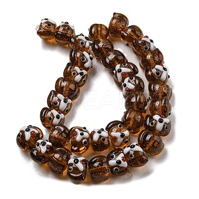 Handmade Lampwork Beads Strands LAMP-L079-03-1