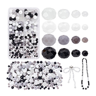 508Pcs 16 Styles Opaque Solid Color Glass Beads Strands EGLA-PH0001-52-1