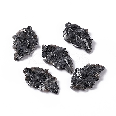 Natural Larvikite Pendants G-I336-01-16-1