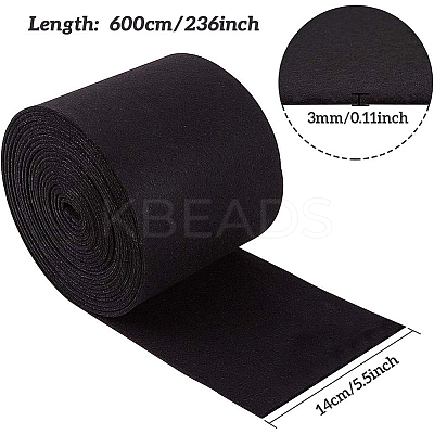 Non Woven Fabric Embroidery Needle Felt for DIY Crafts DIY-WH0156-92B-1