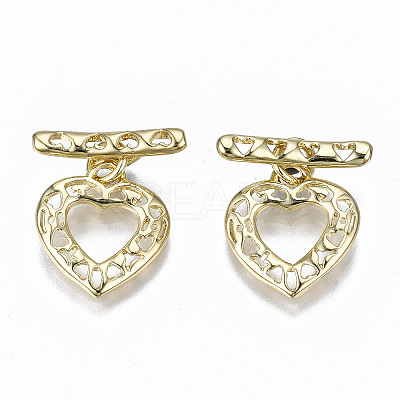 Brass Toggle Clasps LS-KK-T057-056-NF-1