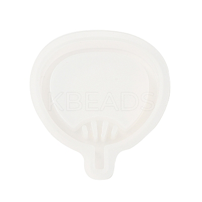 Fan Pendant DIY Silhouette Silicone Molds DIY-Z040-01A-1