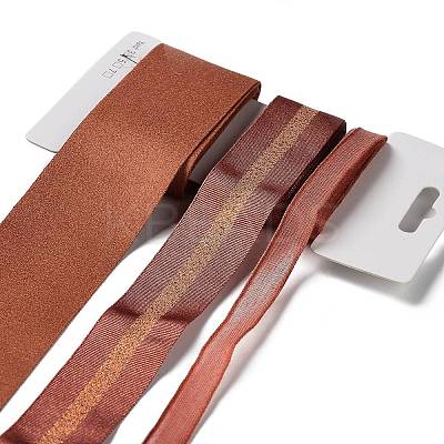 9 Yards 3 Styles Polyester Ribbon SRIB-C002-04C-1
