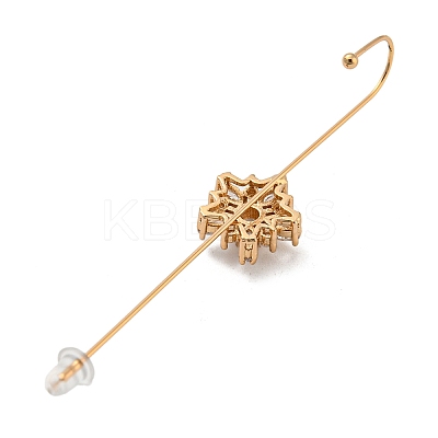 Rhinestone Stud Earring LS-EJEW-G378-01E-1