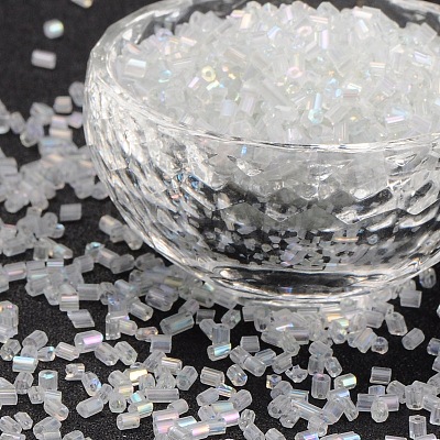 11/0 Two Cut Glass Seed Beads CSDB1161-1