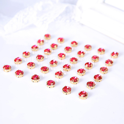Sew on Rhinestone LS-RESI-WH0001-A04-1