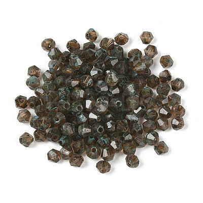Picasso Glass Seed Beads SEED-N011-02D-1