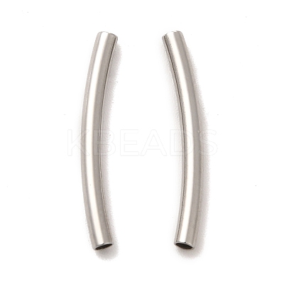 Non-Tarnish 304 Stainless Steel Tube Beads STAS-M308-01G-1