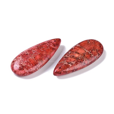 Dyed Synthetic Imperial Jasper Pendants G-P529-07I-1