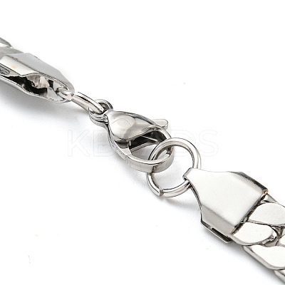 Non-Tarnish 304 Stainless Steel Chain Necklaces NJEW-P295-06P-1