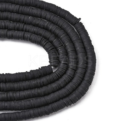 Handmade Polymer Clay Beads Strands CLAY-R089-8mm-Q029-1