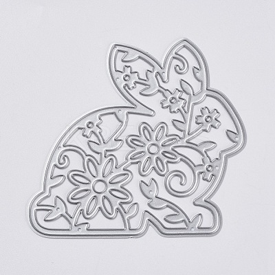 Bunny Carbon Steel Cutting Dies Stencils DIY-L024-33-1