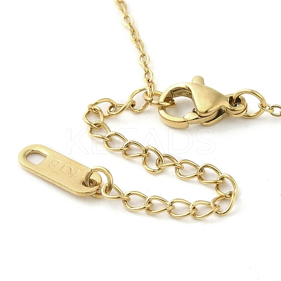 Ion Plating(IP) 304 Stainless Steel Anklets BJEW-K245-02G-1