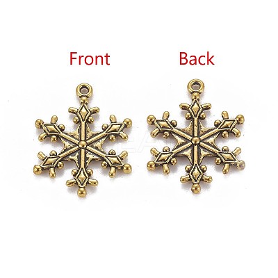 Zinc Tibetan Style Alloy Pendants LS-TIBEP-12740-AG-FF-1