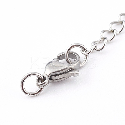 Tarnish Resistant 304 Stainless Steel Chain Extender FIND-JF00088-02-1