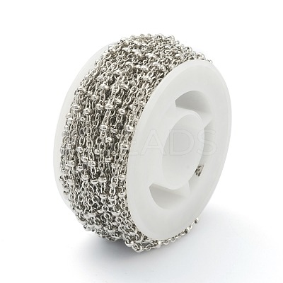 Tarnish Resistant 304 Stainless Steel Cable Chains STAS-B015-01P-1
