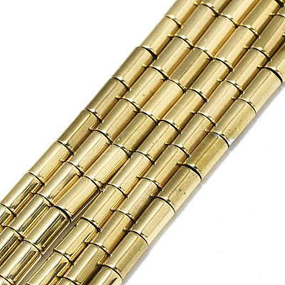 Electroplate Non-magnetic Synthetic Hematite Beads Strands G-S352-71B-01-1
