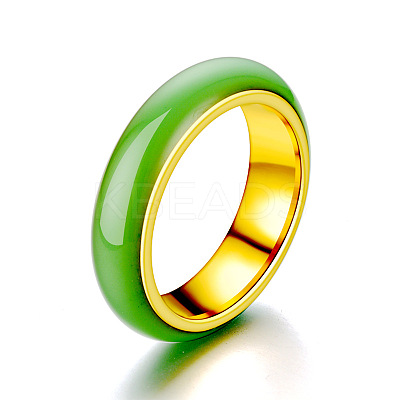 201 Stainless Steel Enamel Finger Rings FS-WGF3AA7-01-1