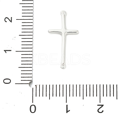 925 Sterling Silver Religion Connector Charms STER-NH0001-81S-1