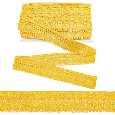15 Yards Cotton Lace Fringe Tassel Trimmings DIY-WH0530-46B-1