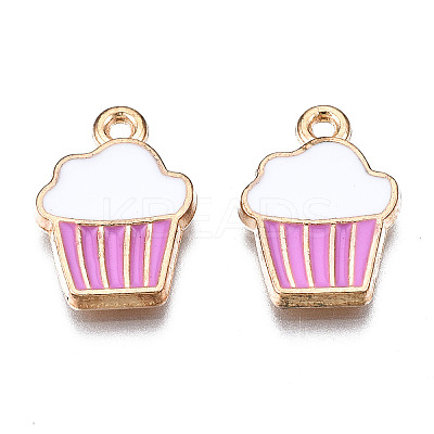 Alloy Enamel Pendants ENAM-S121-127F-1