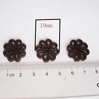 Carved Buttons in Flower Shape NNA0Z4M-1