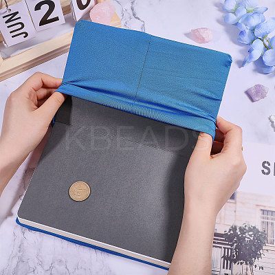 Elastic Cloth Book Cover AJEW-WH0696-009H-1