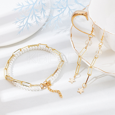 Soldered Brass Paperclip Chains CHC-CA0001-03G-1