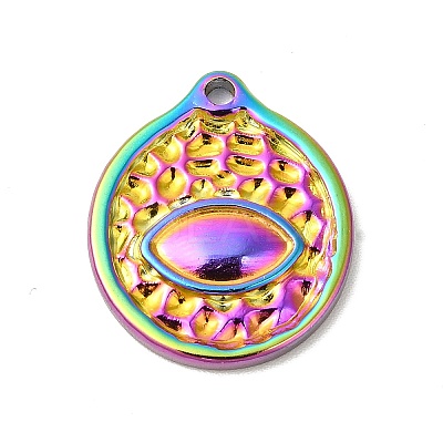 Ion Plating(IP) 304 Stainless Steel Pendants STAS-L268-031MC-1