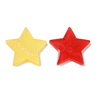Translucent Resin Cabochons CRES-Z001-15-1