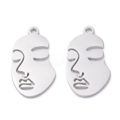 Non-Tarnish 304 Stainless Steel Pendants LS-STAS-P276-01D-P-1