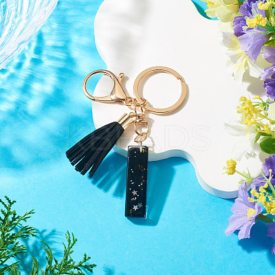 1Pc Resin Letter Keychains KEYC-TADJ0001-09I-1