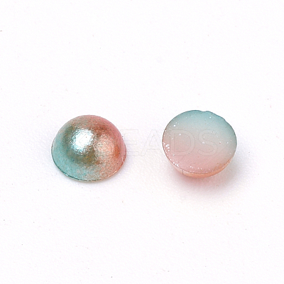 Imitation Pearl Acrylic Cabochons OACR-R063-3mm-09-1