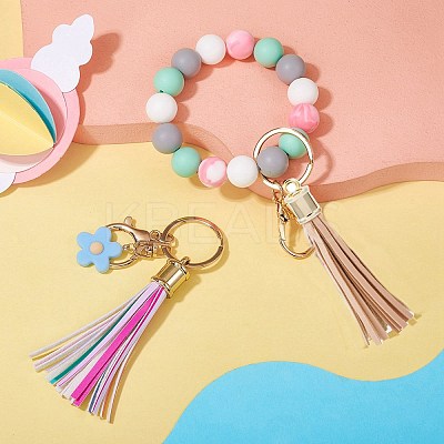 PU Imitation Leather Tassel Pendants FIND-TA0005-07A-1