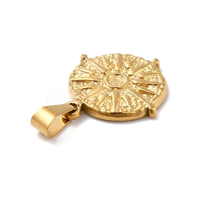 PVD Vacuum Plating 304 Stainless Steel Pendants STAS-F277-29G-1