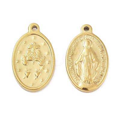 304 Stainless Steel Pendants STAS-P364-13G-1
