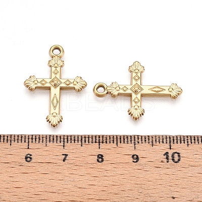 304 Stainless Steel Pendants STAS-N109-36G-1