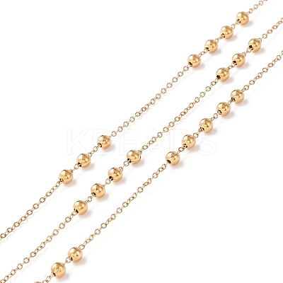 Ion Plating(IP) 304 Stainless Steel Satellite Chains STAS-I186-03G-1