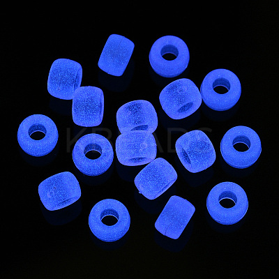 Transparent & Luminous Plastic Beads KY-T025-01-H06-1